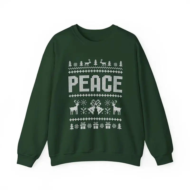 Funny ugly Christmas sweatshirts for couples