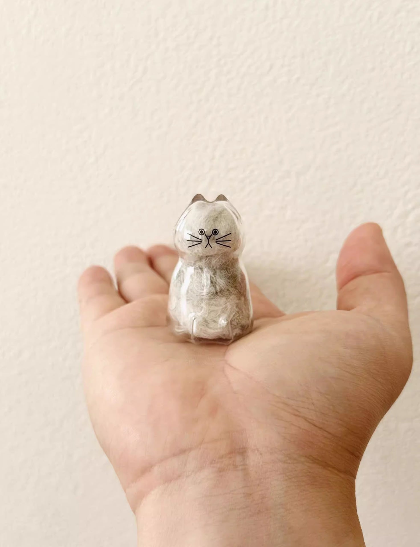 Dog Hair Storage Cute Pendant Keychain BagPendant Couple Car Key Chains Jewelry SouvenirCollection Gift Decoration Accessories