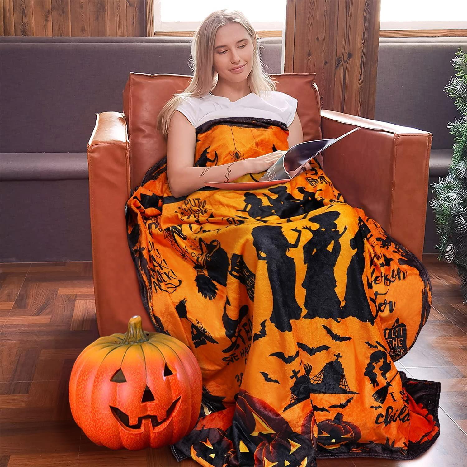 Movie Witch Blanket Halloween