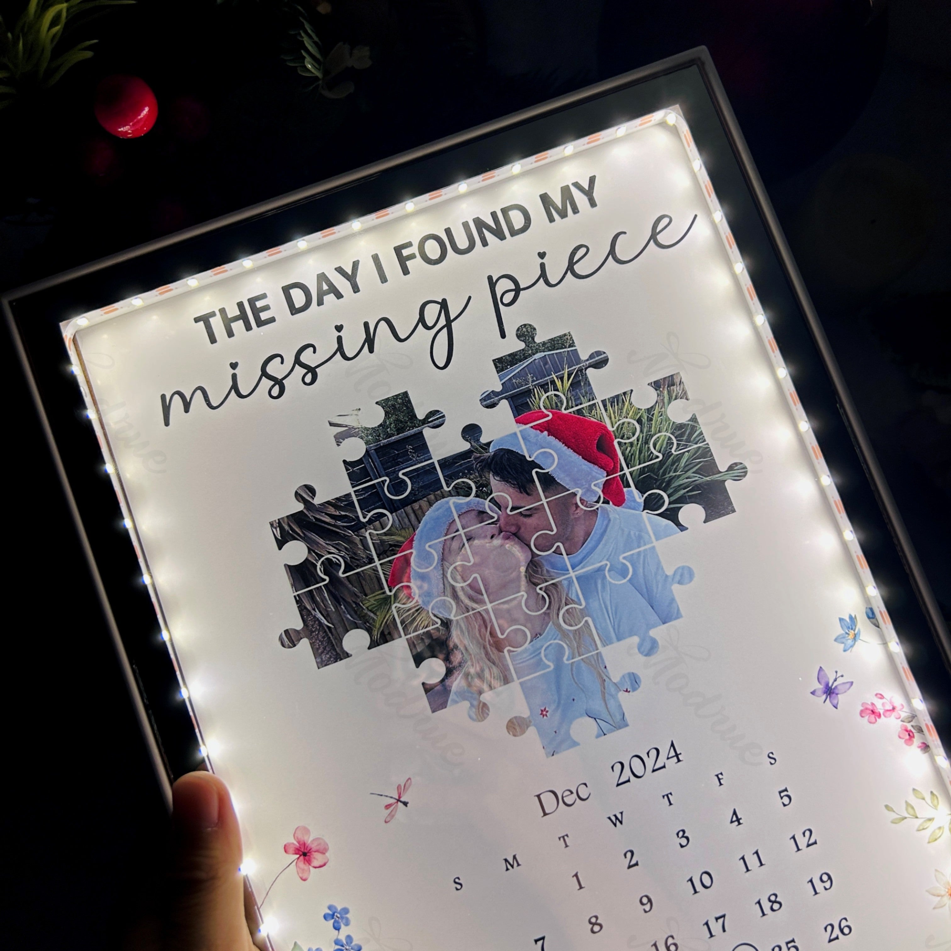 The Day I Found My Missing Piece Magic Mirror Personalized Gift