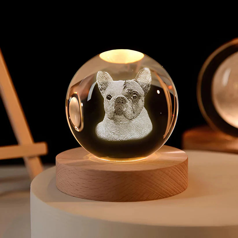 Personalized 3D Photo & Video Crystal Ball