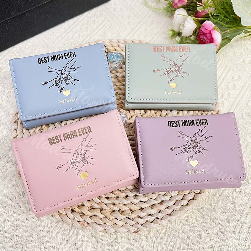 Best Mum Ever Women's Short Wallet Gift For Her