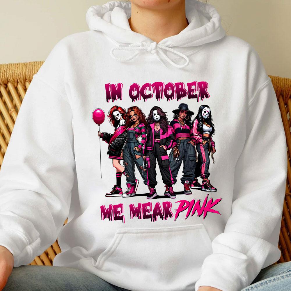 In October We Wear Pink Vintage Shirt