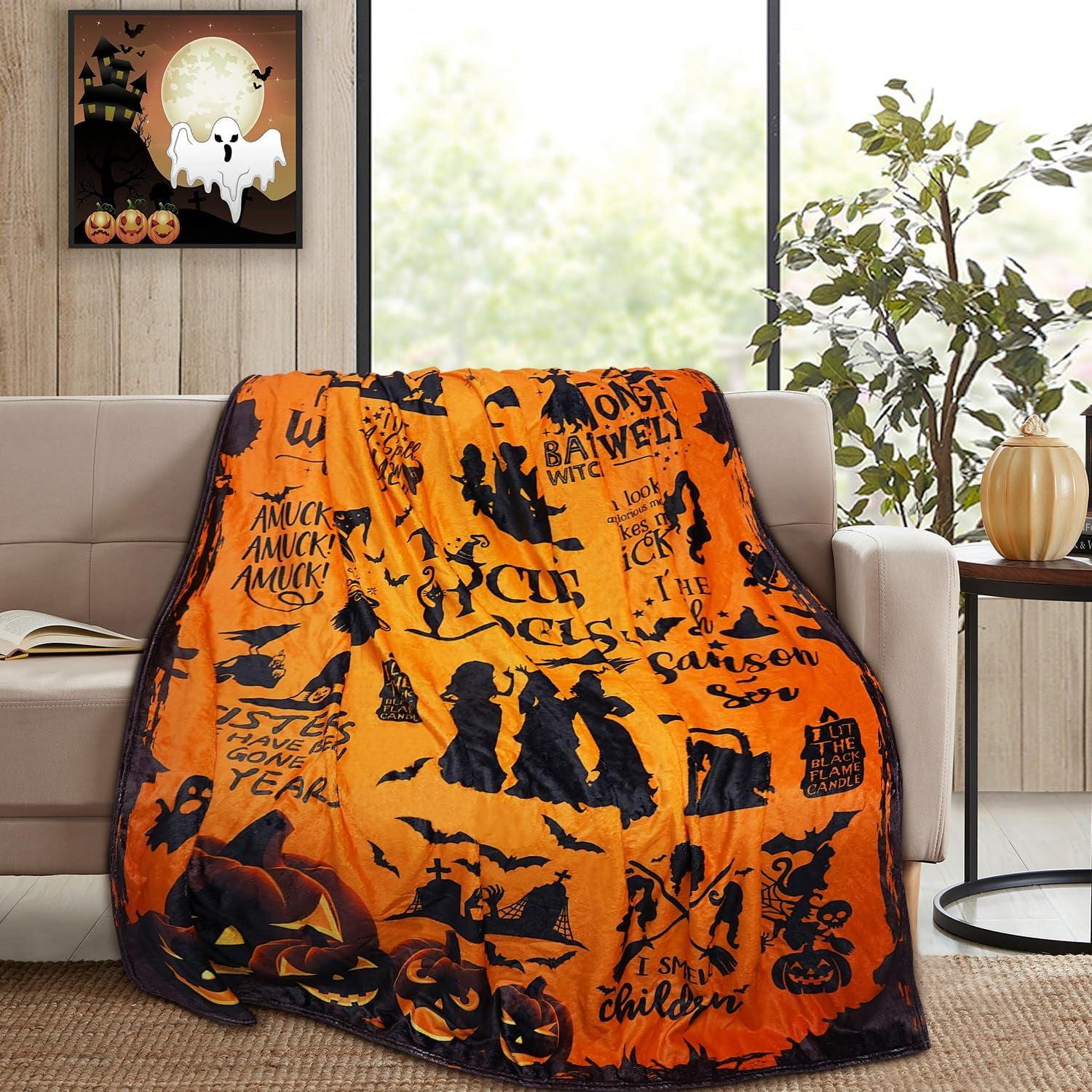 Movie Witch Blanket Halloween