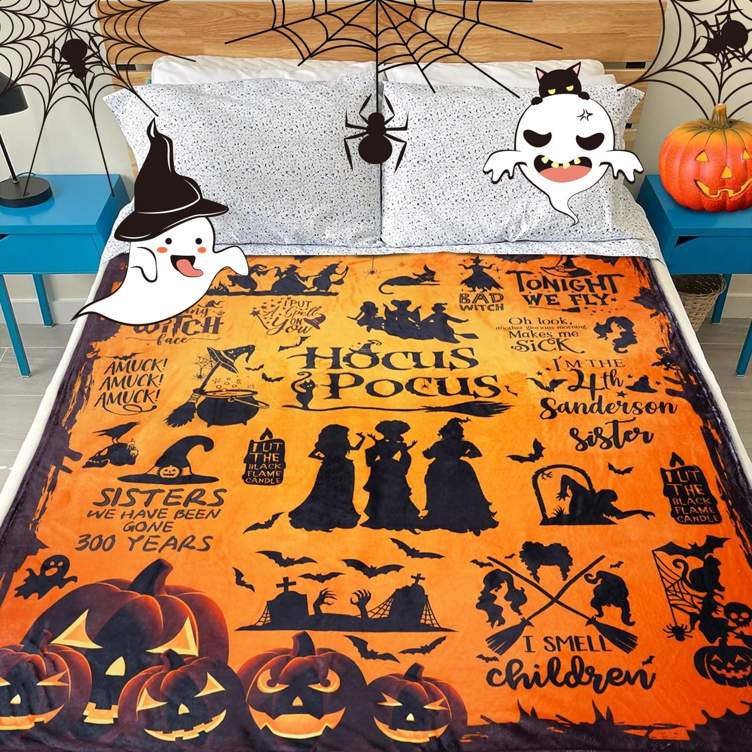 Movie Witch Blanket Halloween
