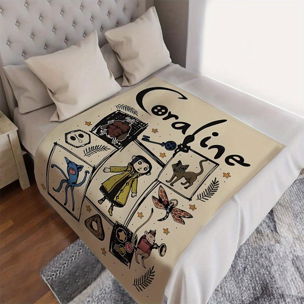 Cartoon Movie Flannel Throw Blanket