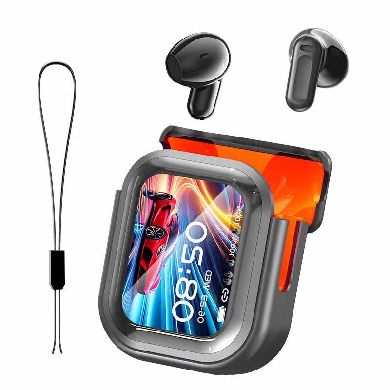 Bluetooth Earphones LED Display High Fidelity Waterproof Wireless Earphones