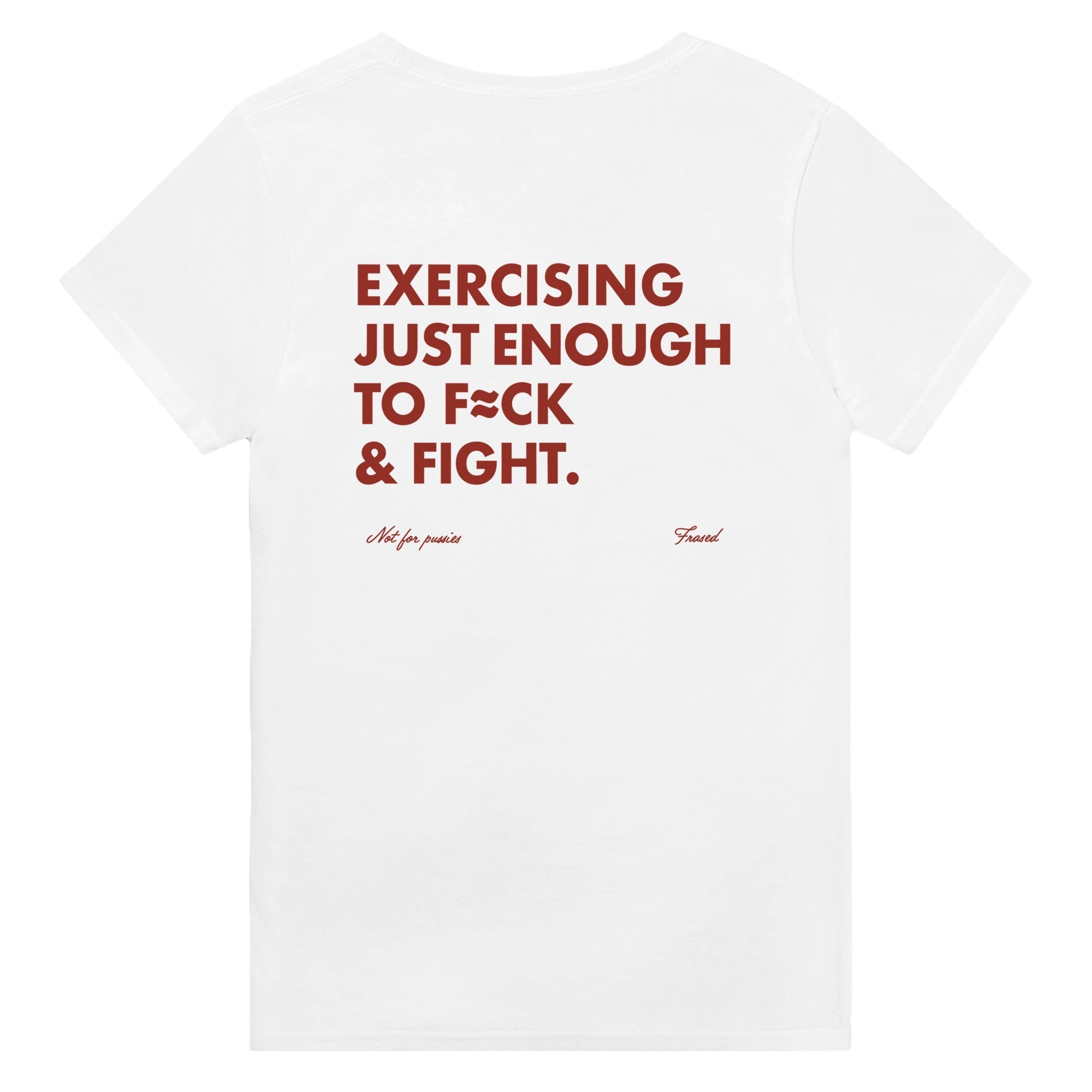 EXERCISING JUST ENOUGH TO F¡ÖCK & FIGHT