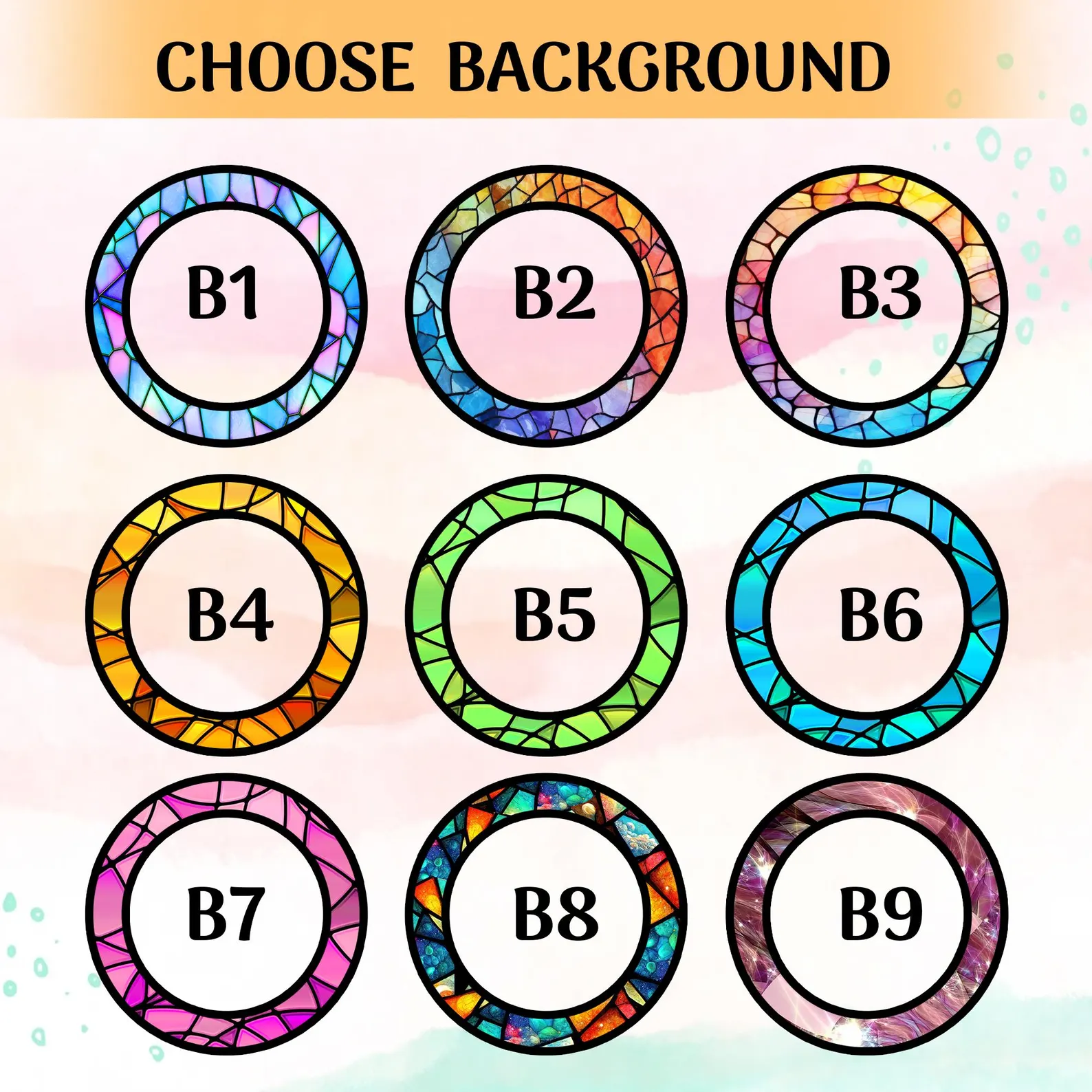 Custom Pet Portrait Suncatcher