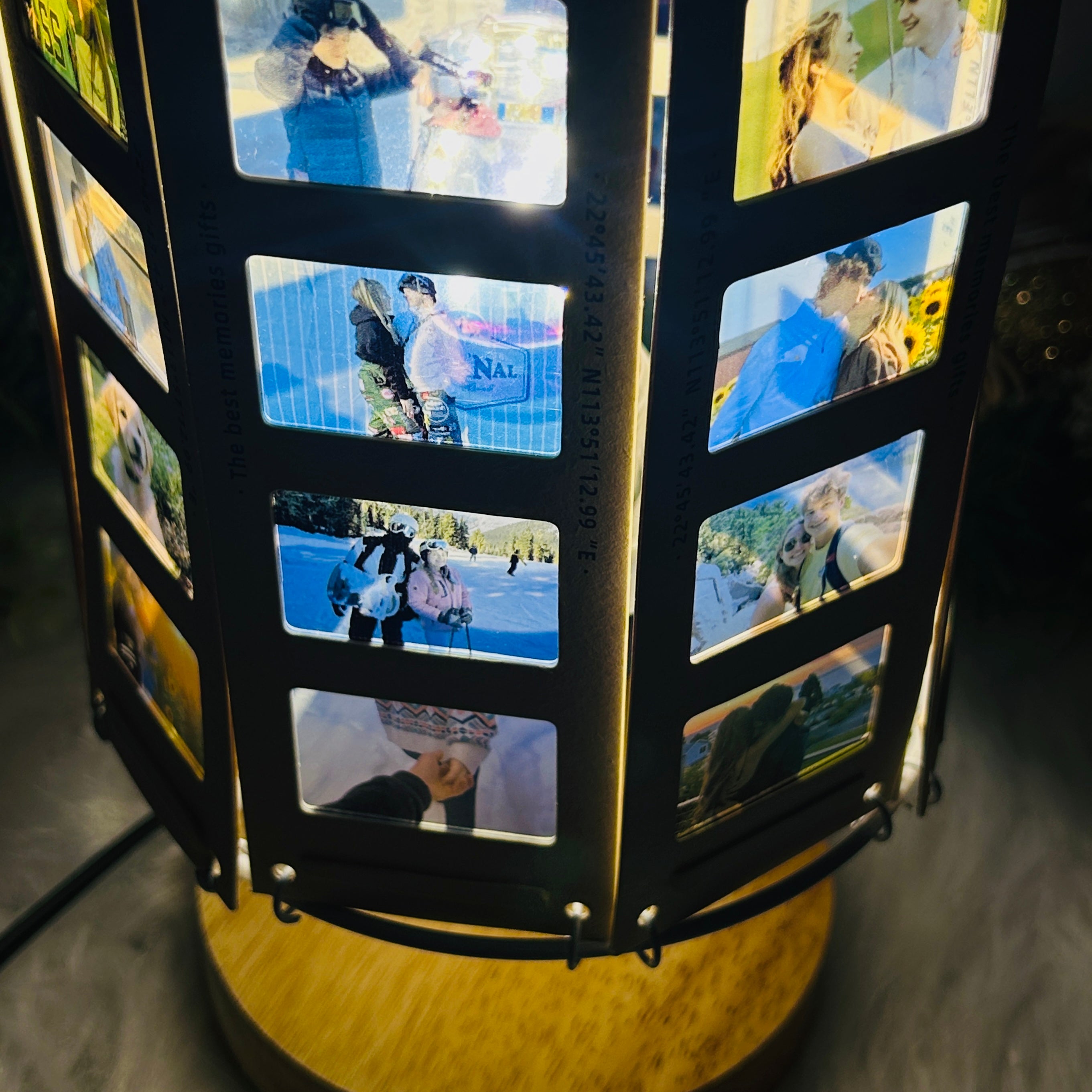 Personalized Film Slide Lamp