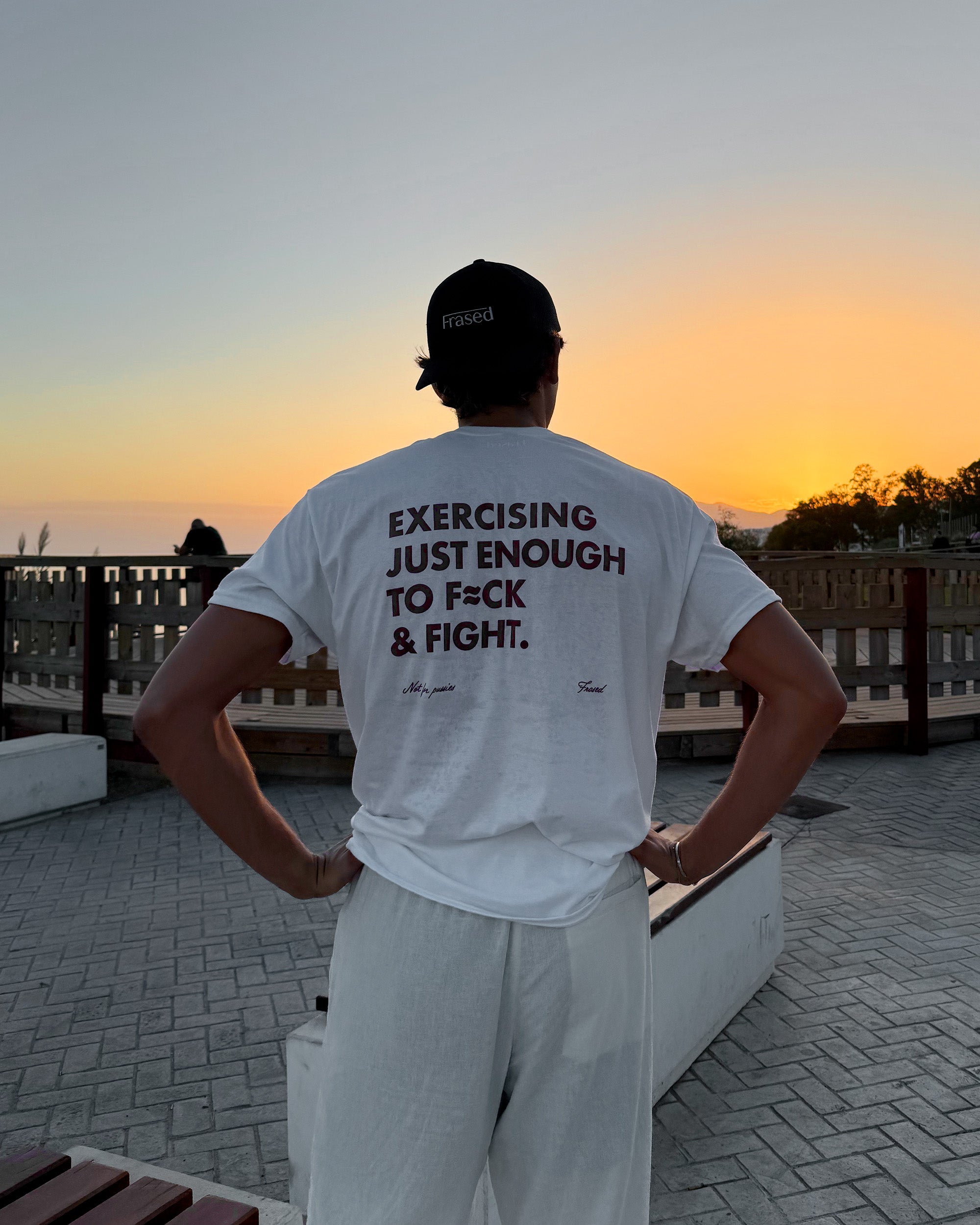 EXERCISING JUST ENOUGH TO F¡ÖCK & FIGHT