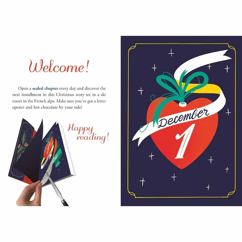 Christmas Advent Book- A New Chapter Each Day