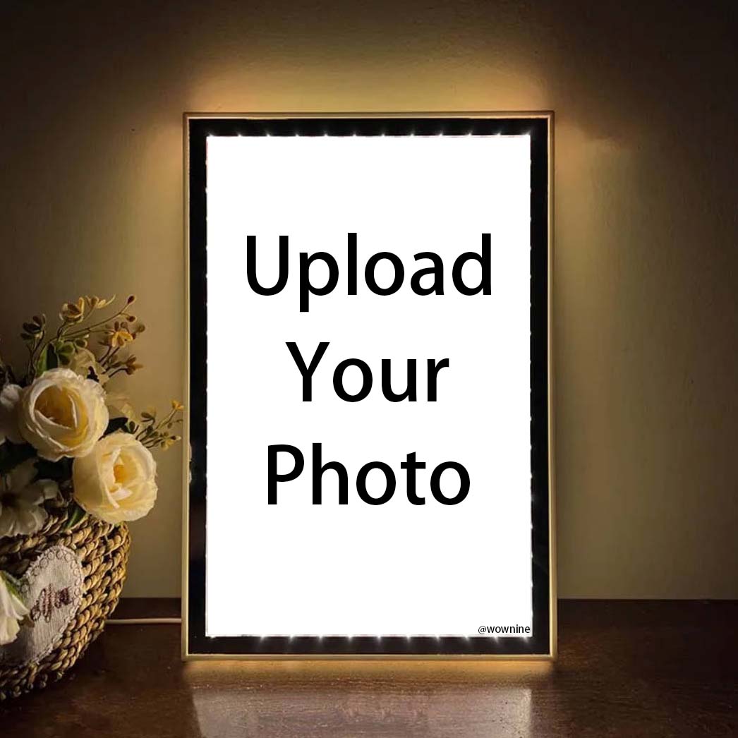 💗Personalized Photo Mirror Light Box 💗