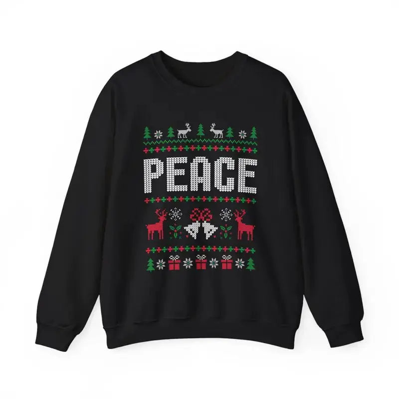 Funny ugly Christmas sweatshirts for couples