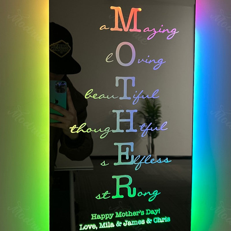 Custom Amazing Mother & Grandma Mirror