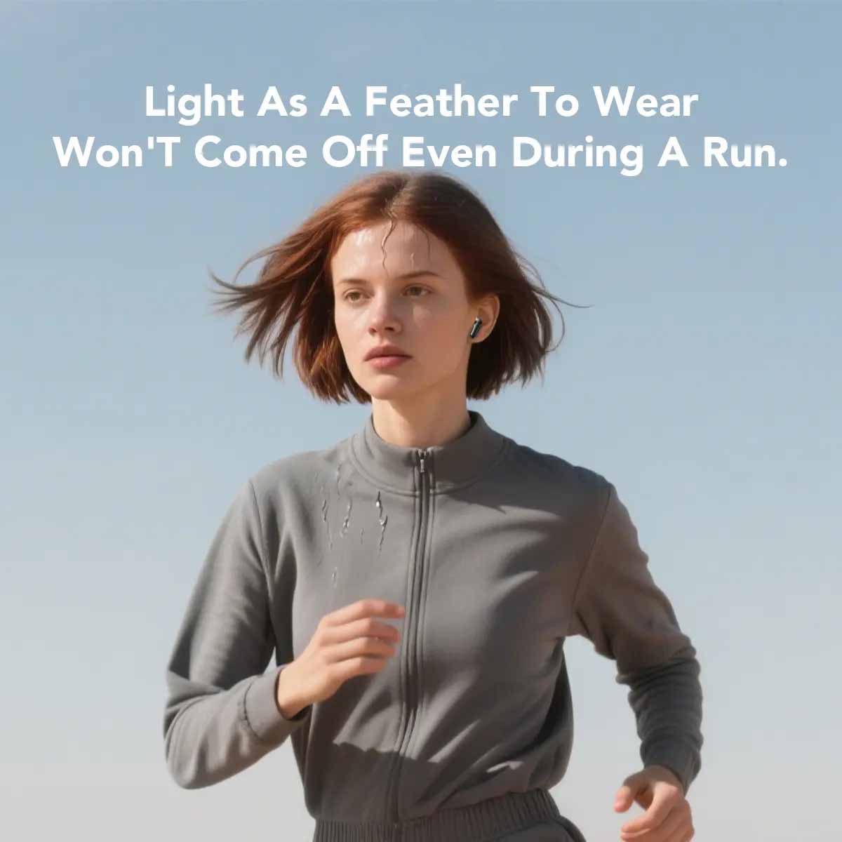 Bluetooth Earphones LED Display High Fidelity Waterproof Wireless Earphones