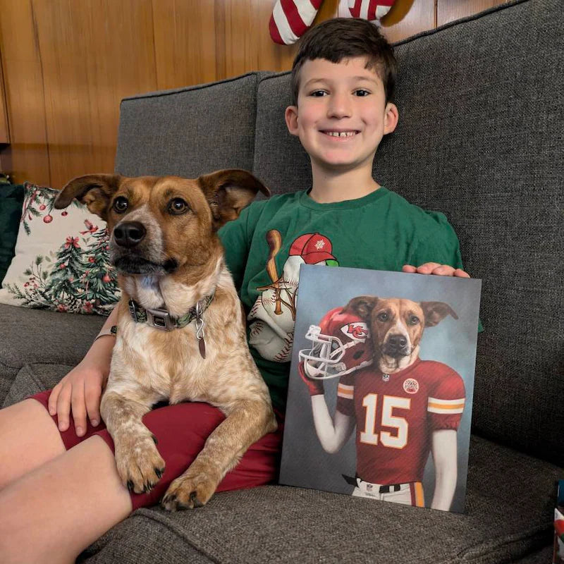 Custom Pet Canvas Portrait