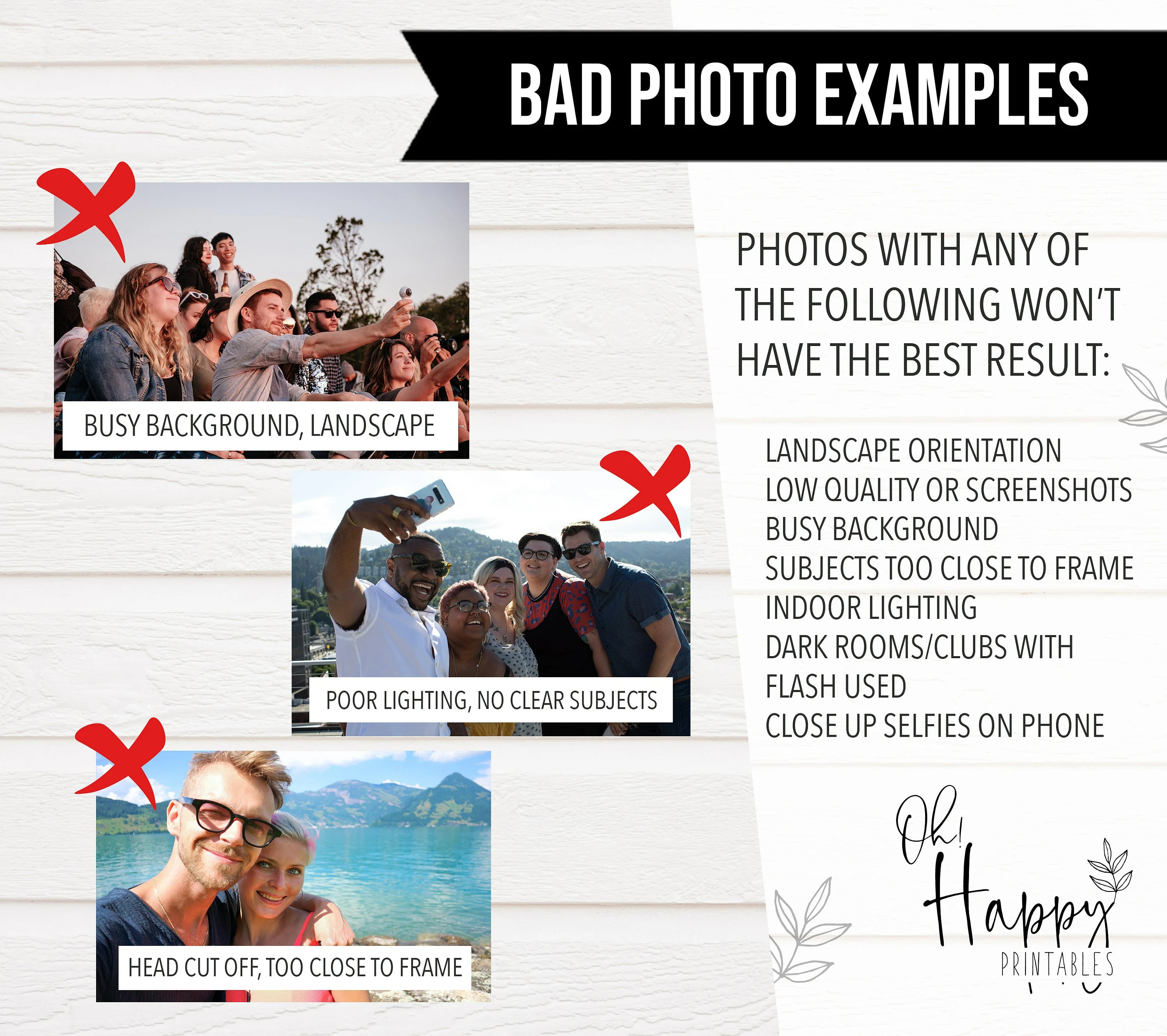 Portrait Song Lyrics Photo Frame with NFC Wall Art