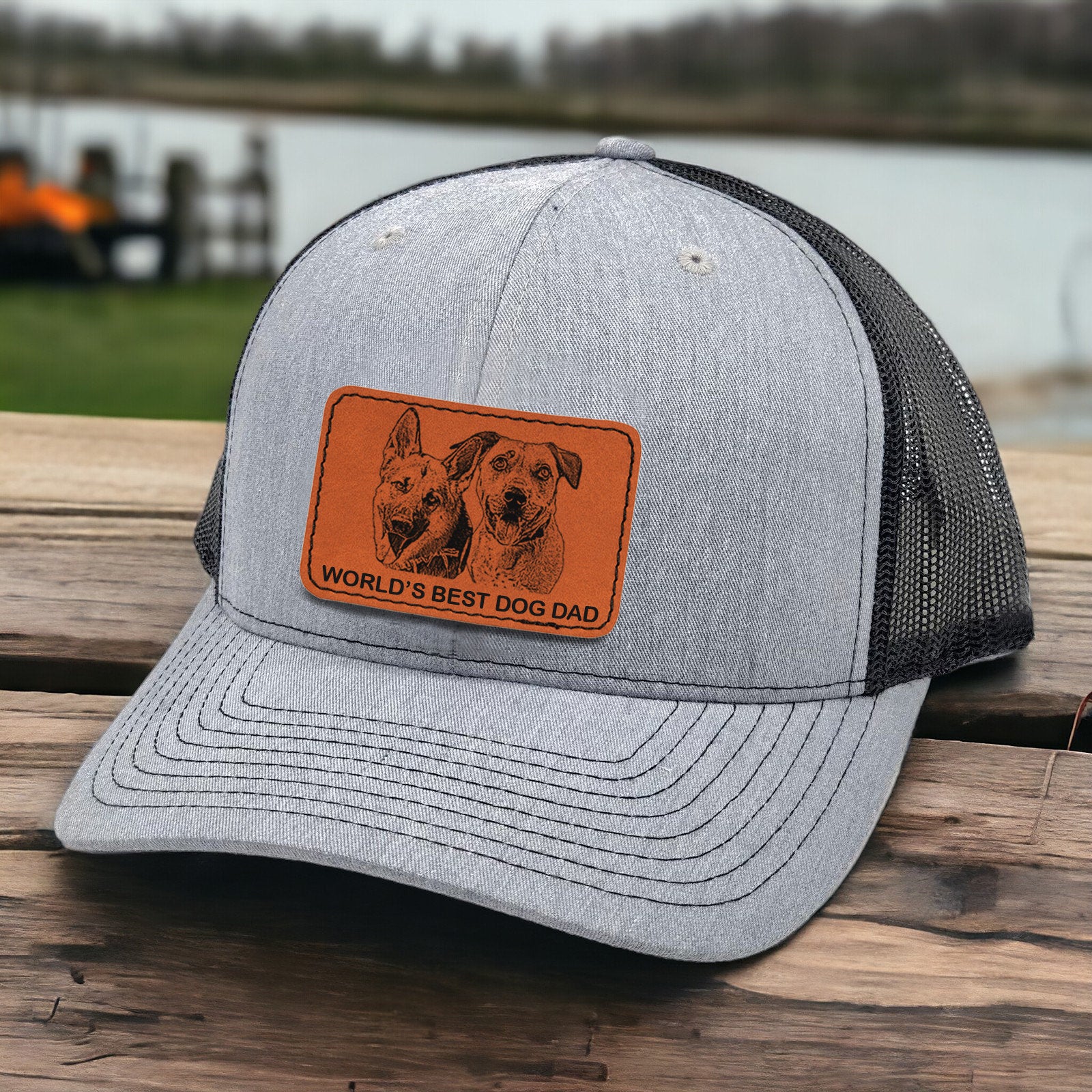 Custom Pet Photo Engraved Hat