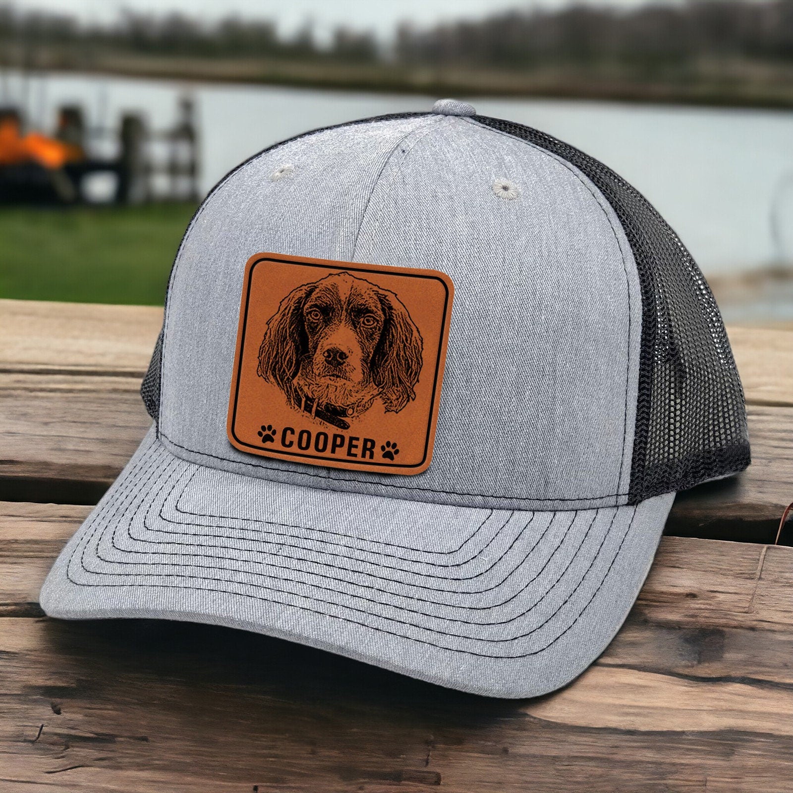 Custom Pet Photo Engraved Hat