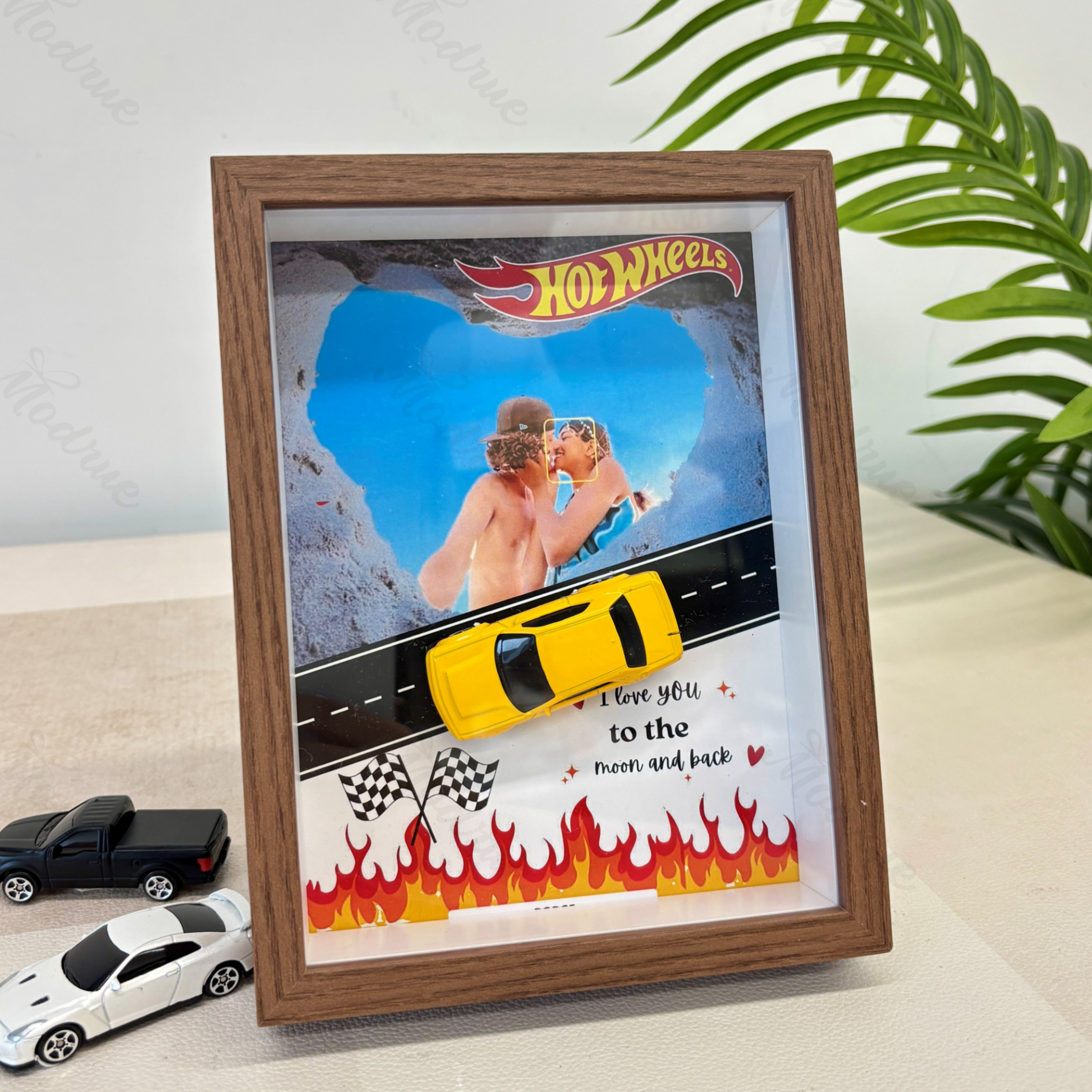 Personalized Car Display Frame with Photo