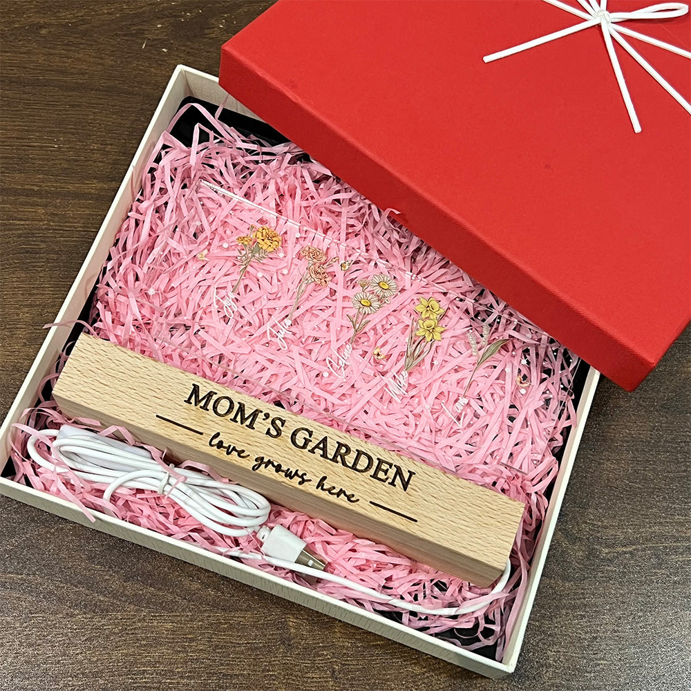 50% OFF Birth Month Flower Personalized LED Night Light ğŸŒŸ