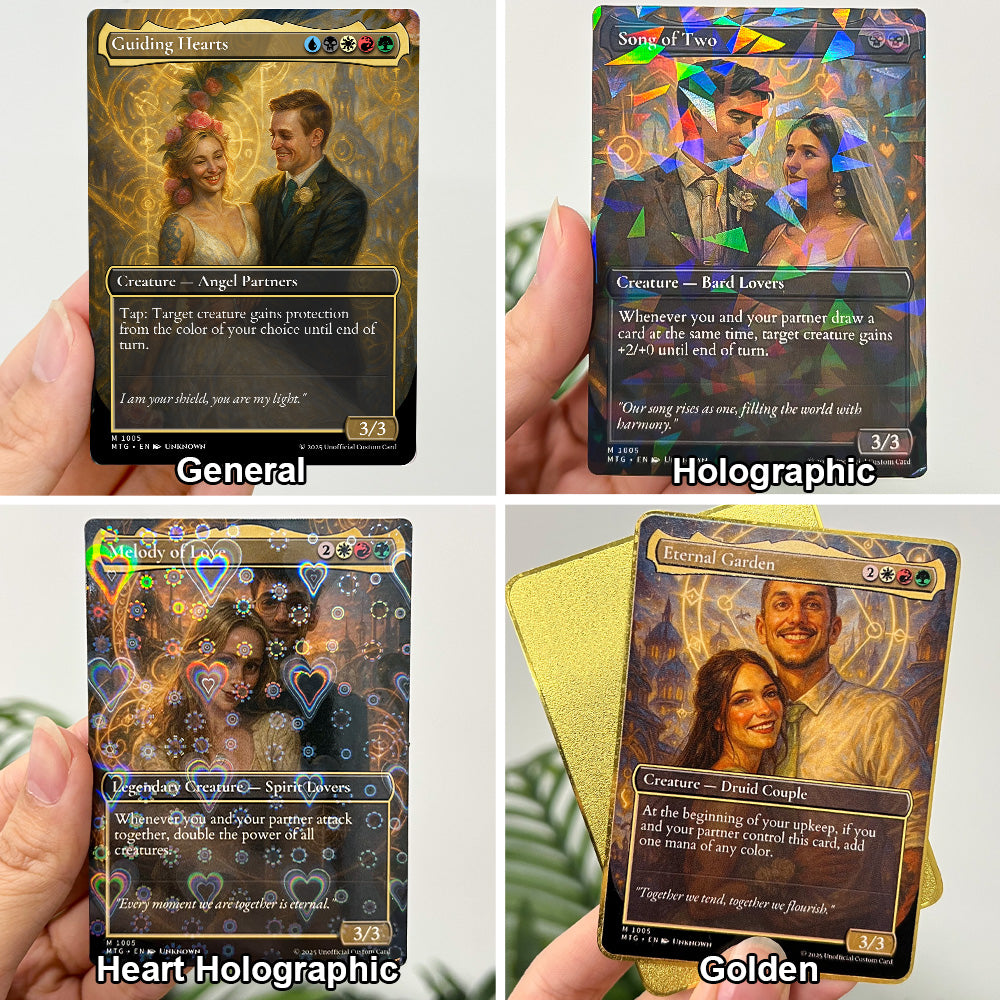 Custom Anime Couples Magic Card