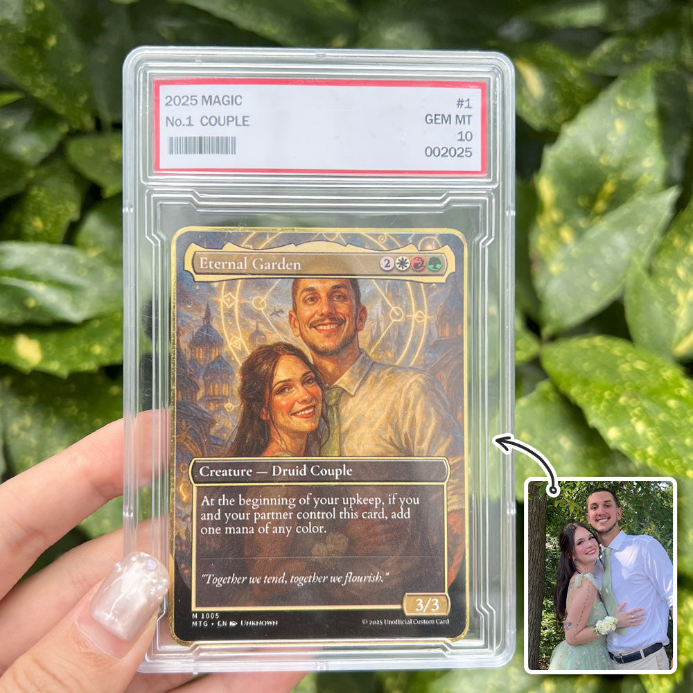 Custom Anime Couples Magic Card