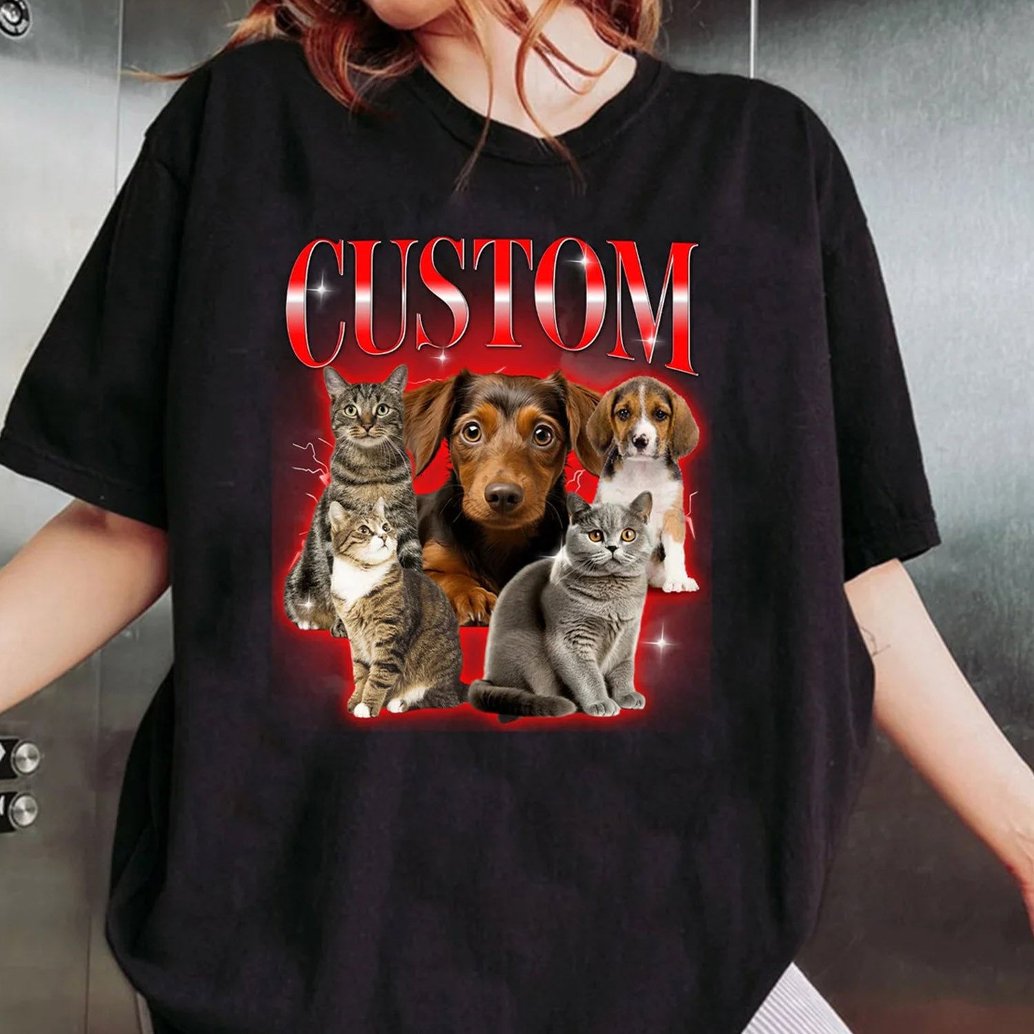 Custom Vintage Pet Shirt/Sweatshirt/HoodieğŸ�¶ğŸ�±