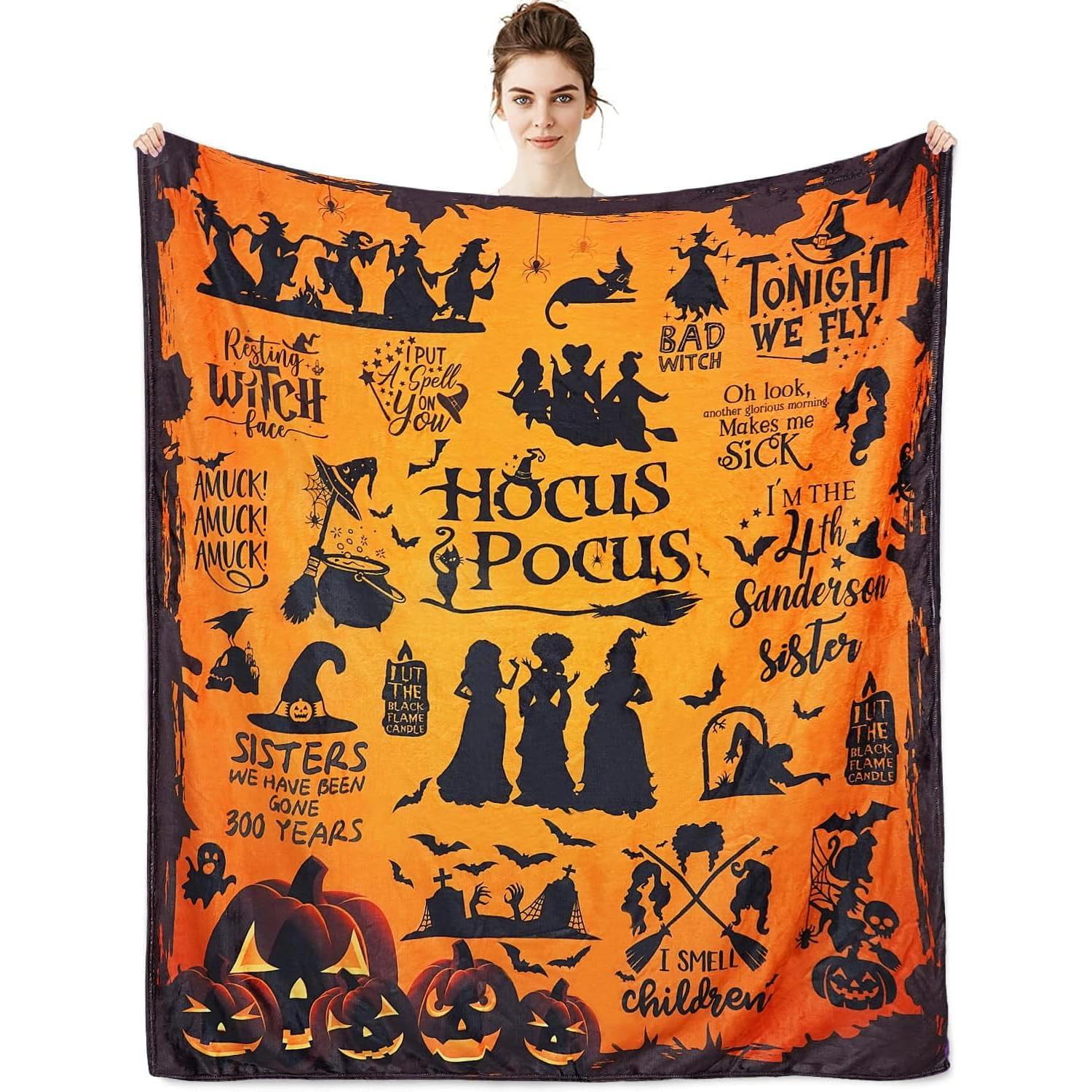 Movie Witch Blanket Halloween