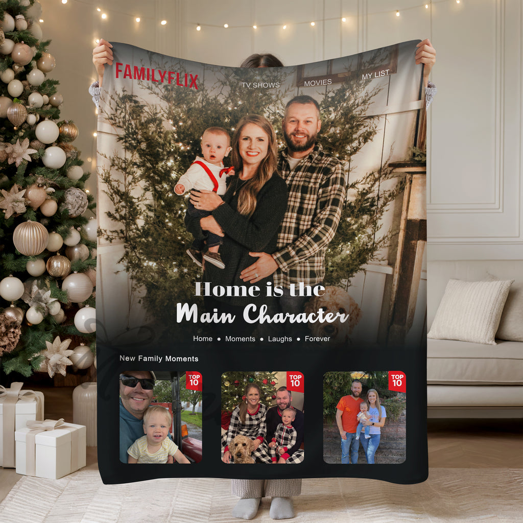 Personalized Family Memories Blanket