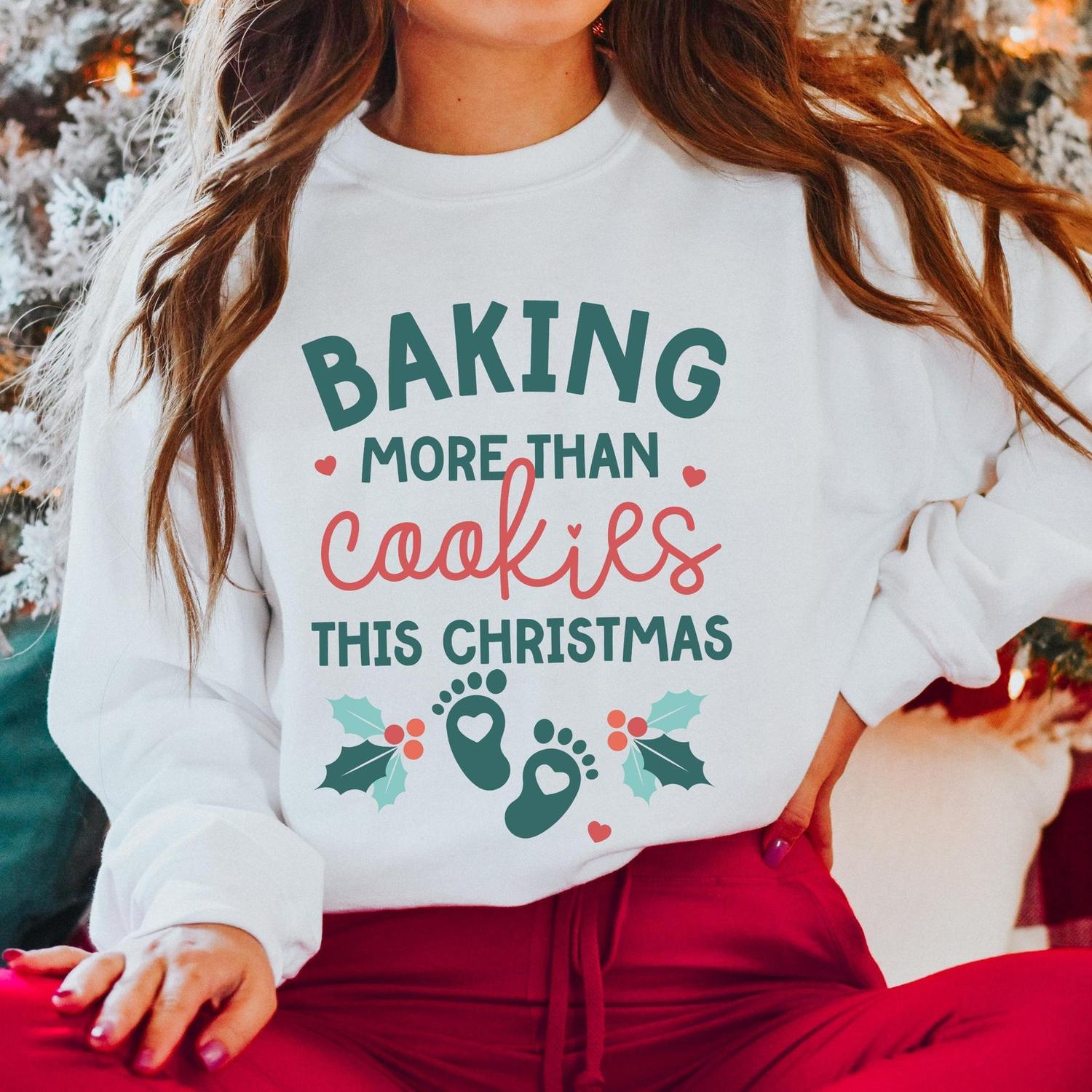 Mom To Be Christams Sweatshirt