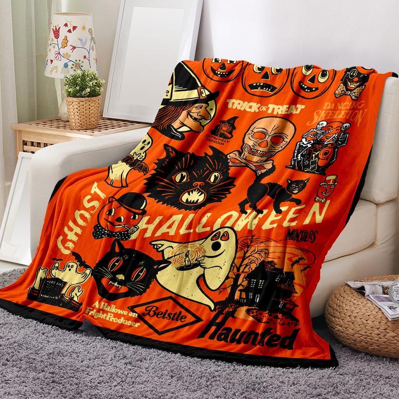 Halloween Flannel Blanket
