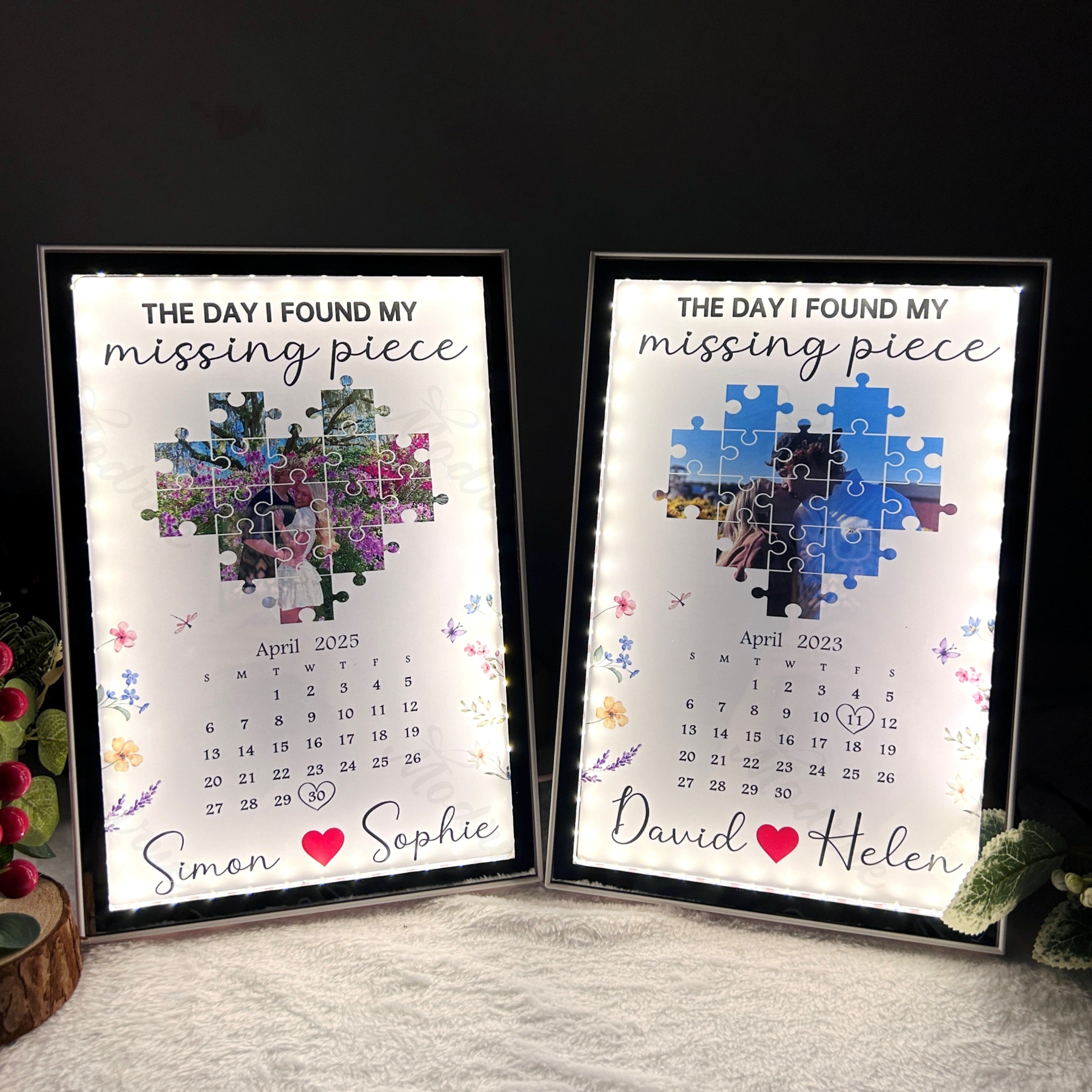 The Day I Found My Missing Piece Magic Mirror Personalized Gift