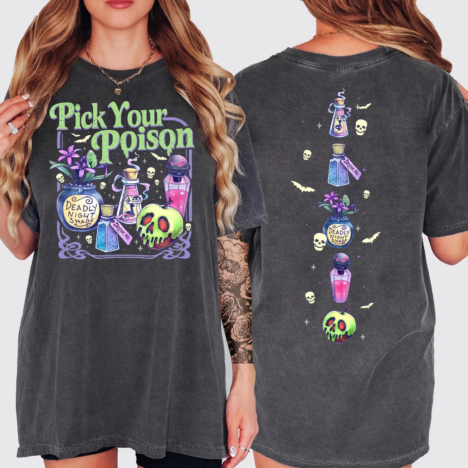 Pick Your Poison 2 Sides T-Shirt