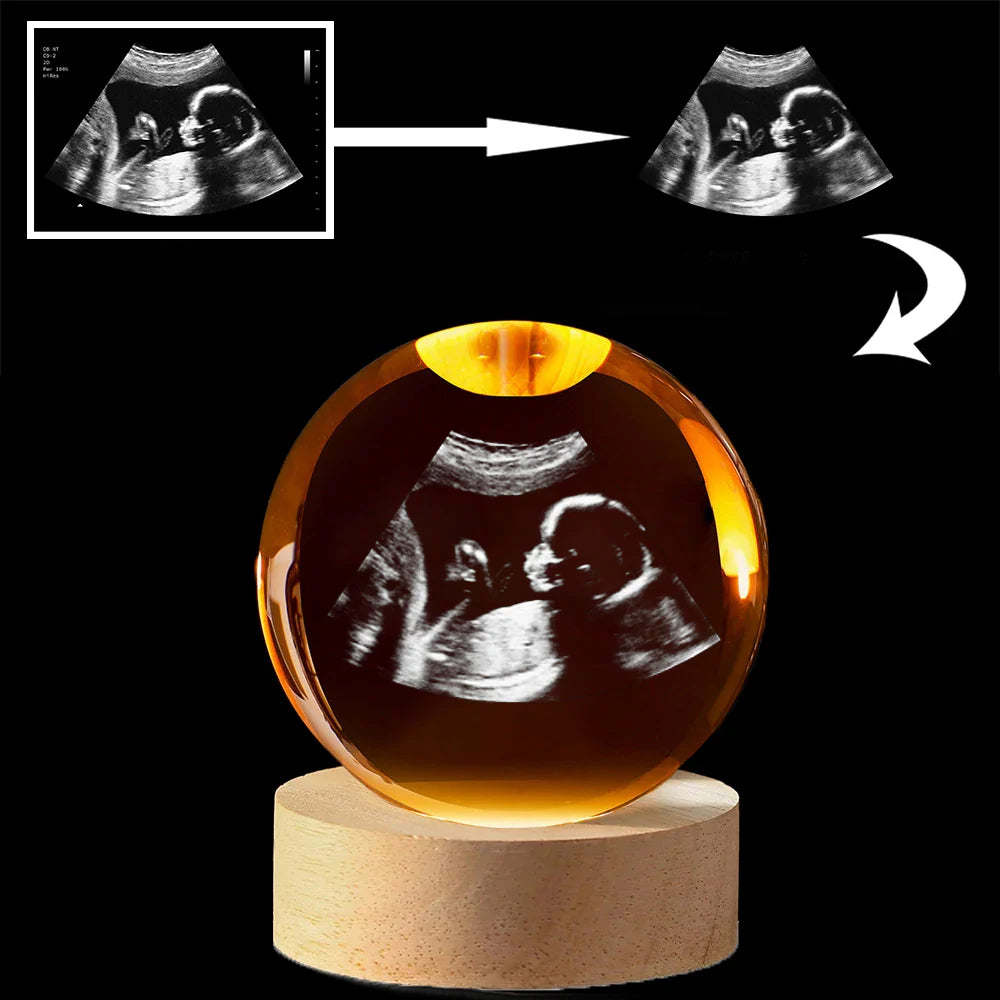 Personalized 3D Photo & Video Crystal Ball