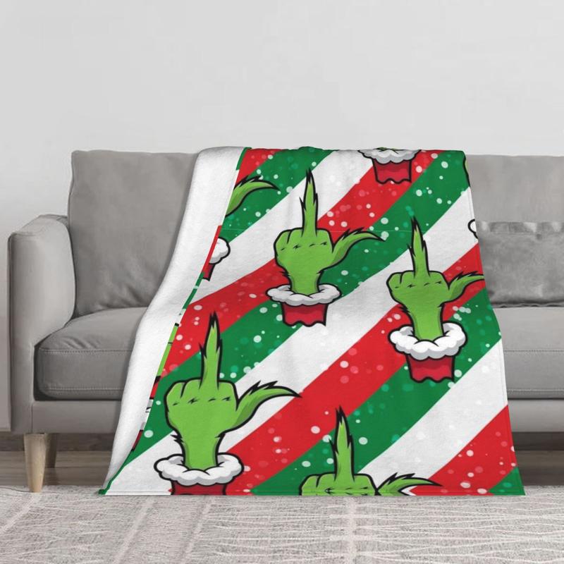 Funny Cartoon Christmas blanket