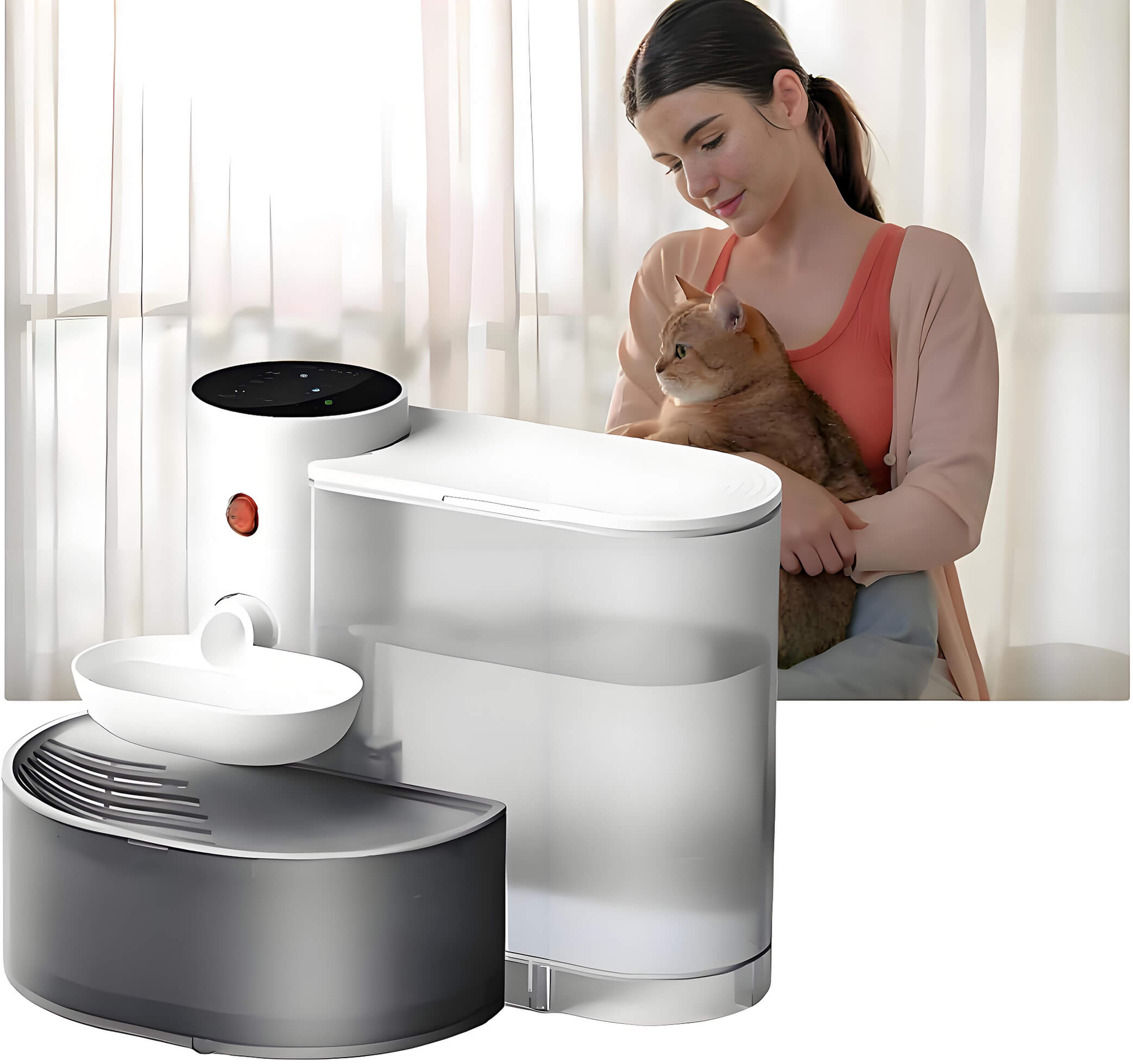 Pet Fountain Stainless steel upgraded version