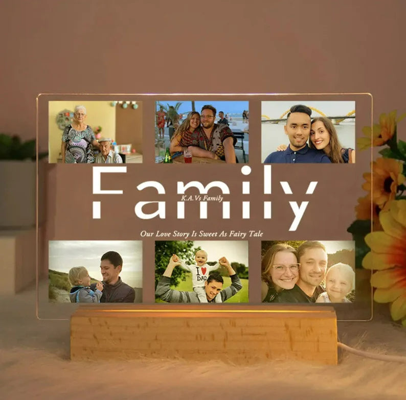 Personalized Custom Photo Night Light â€“ Perfect Gift for Mom