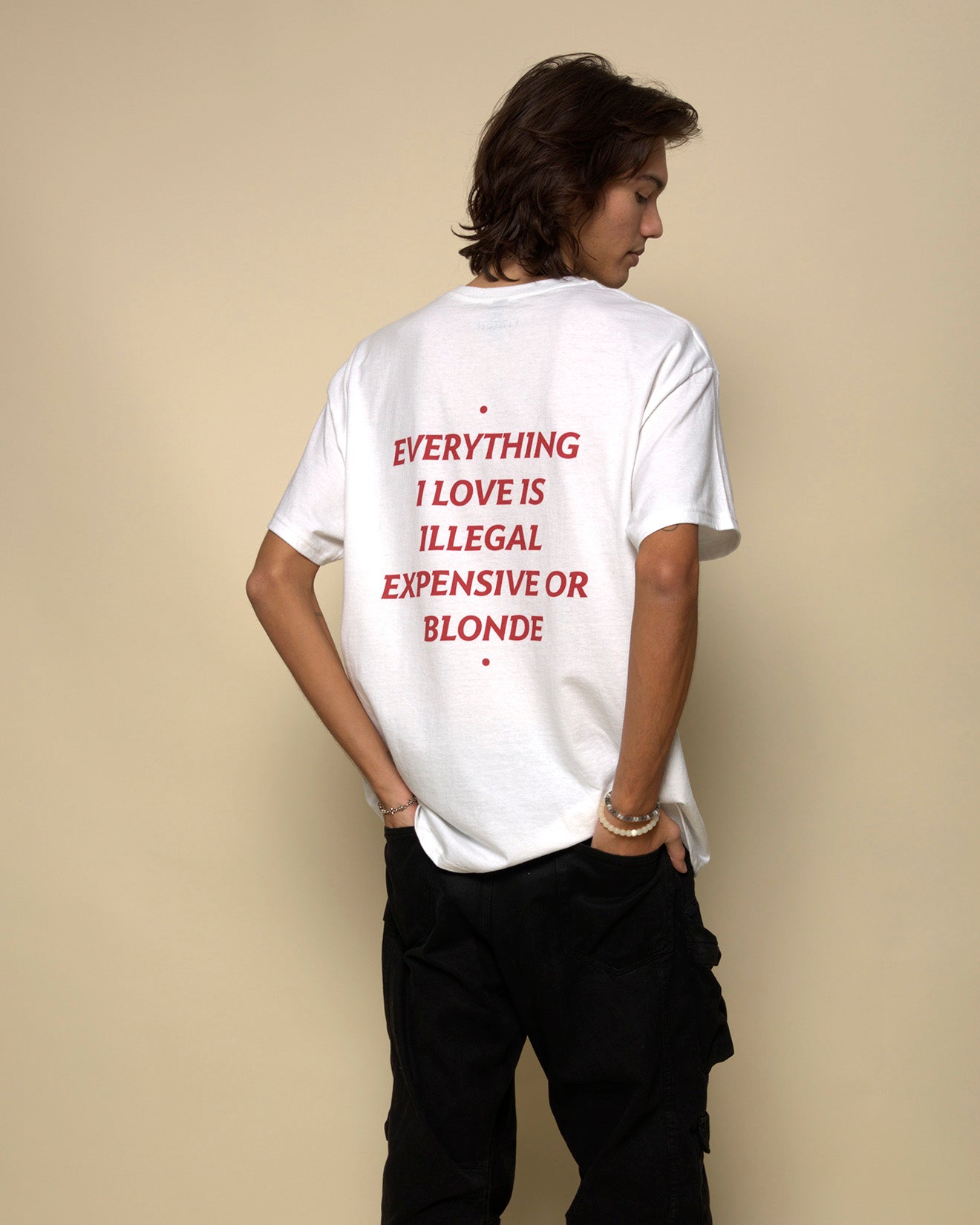 EVERYTHING I LOVE IS ILLEGAL, EXPENSIVE OR BLONDE