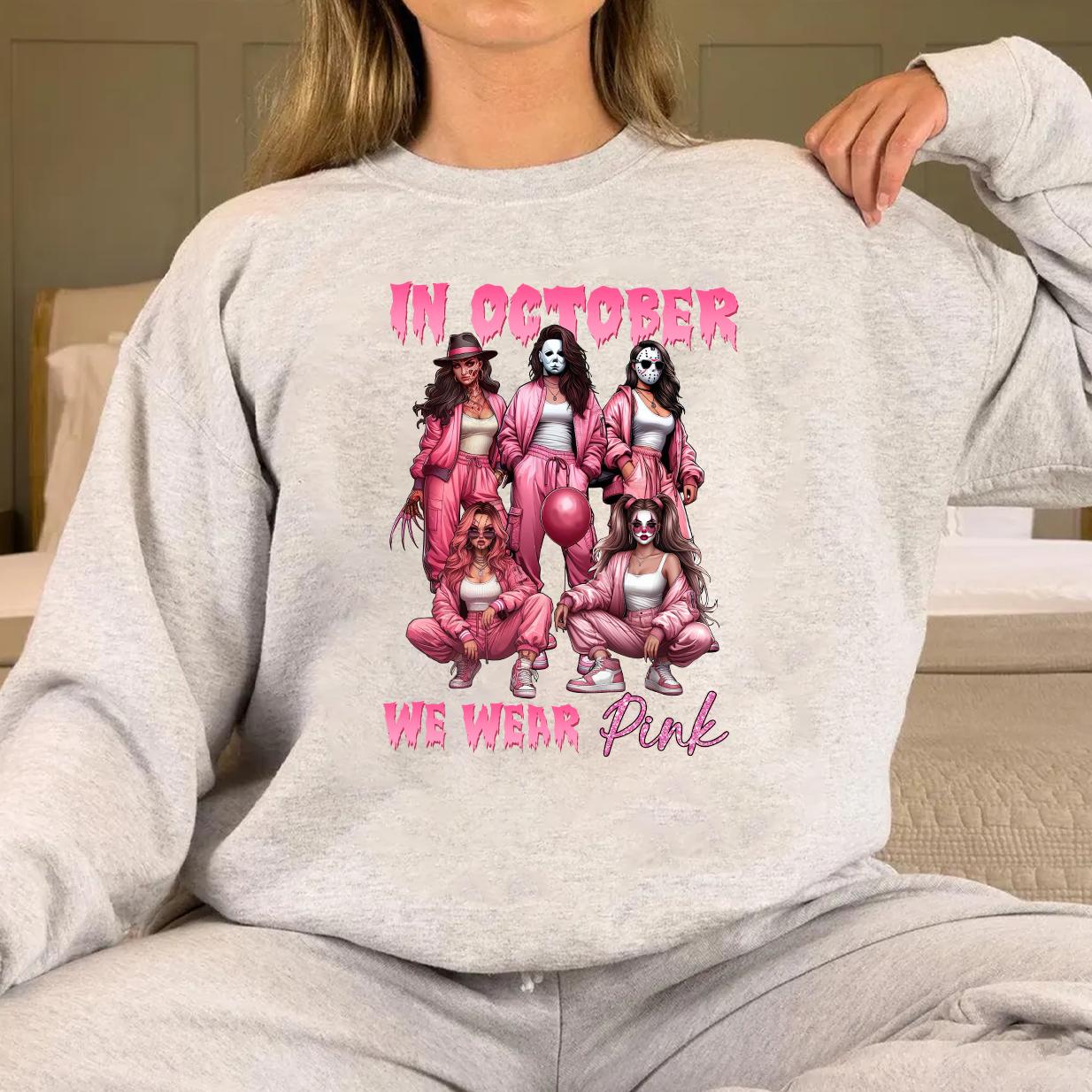 Pink Halloween Vintage Shirt