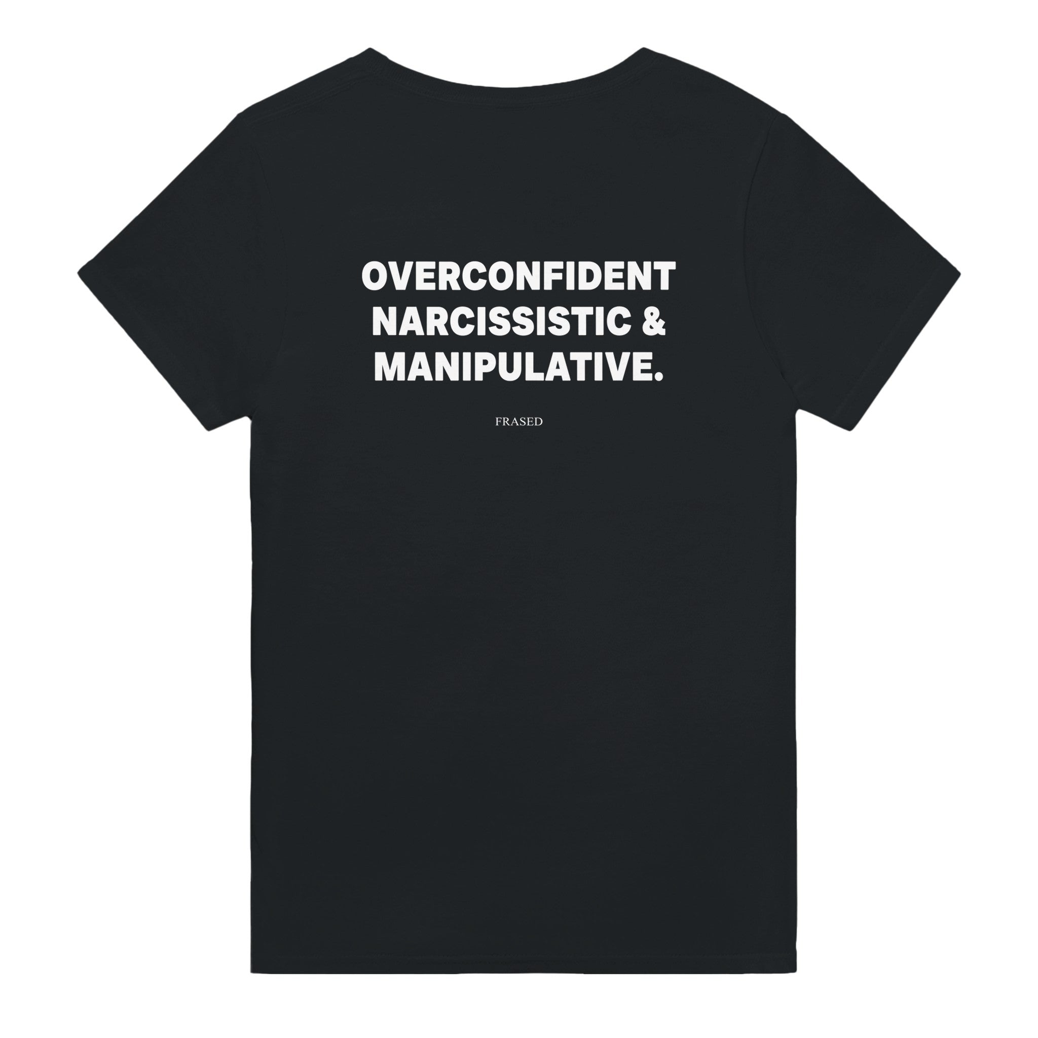 OVERCONFIDENT, NARCISSISTIC & MANIPULATIVE.