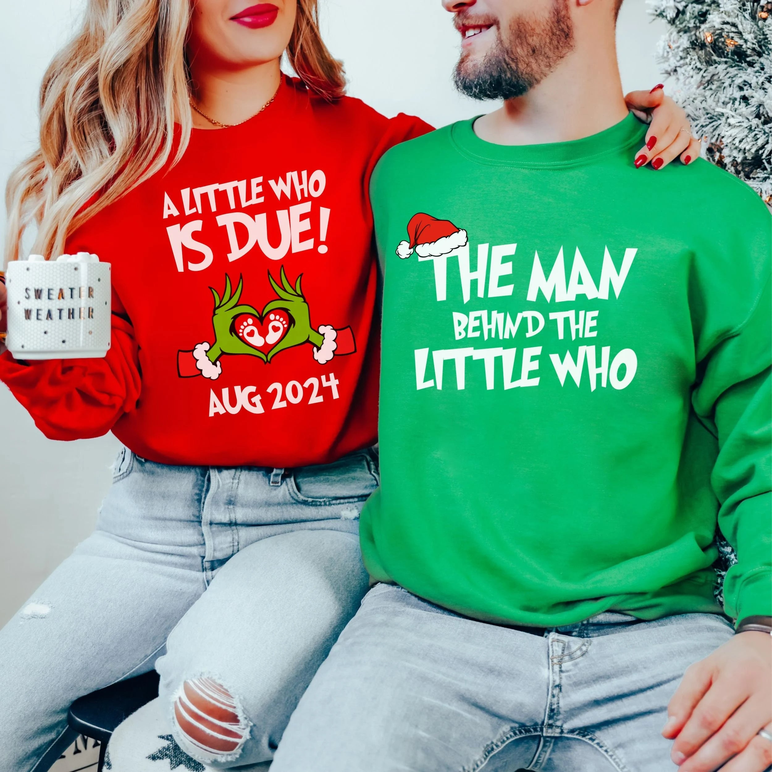 Christmas Pregnancy Sweatshirt